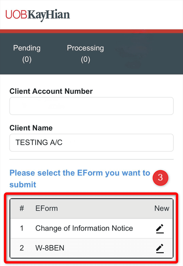 Select eForms